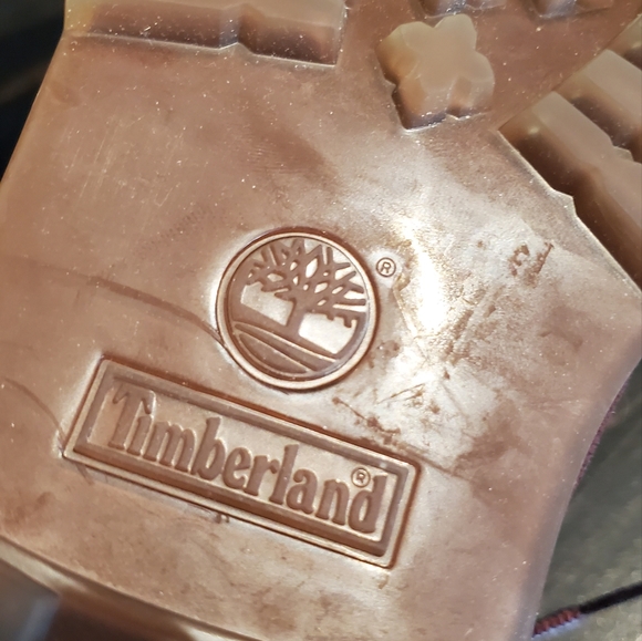 Timberland  Boots, burgundy Size 8.5 - Picture 3 of 7